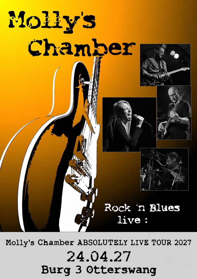 Moly Chambers - souliger Blues Rock, KI generiertes Bild